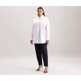 Seidensticker Longbluse 1/1 Kragen Uni Gr. L40, weiß,