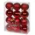 Trendline - Christbaumkugeln 12 Kugeln Ø 4 Cm Rot Weihnachtskugeln Weihnachtsbaum