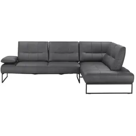 HIMOLLA Ecksofa 9360 ¦ schwarz ¦ Maße (cm): B: 272 H: 93 T: 215.0