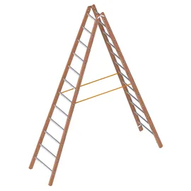Layher Verbundstehleiter 1028 2 x 12 Sprossen