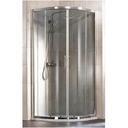 HSK Favorit Gleittür Runddusche mit gebogenen Scheiben