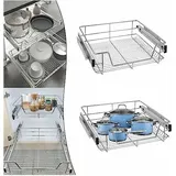 Teleskopschublade Küchen Organizer Schrankauszug Küchenschublade, Küchenschrank Regal Einsatz Schlafzimmerschublade Schrankkörbe für