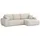 kaiser möbel Ecksofa, Beige, Holz, L-Form, 250x142 cm, Wohnzimmer, Sofas & Couches, Wohnlandschaften, Ecksofas