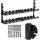 Maclean Brackets Kabelorganisator 2 Ebenen MC-102 B Schwarz