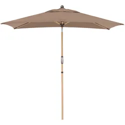 Doppler Alu Wood Stockschirm 210x140 cm
