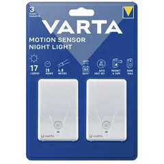 VARTA Motion Sensor Night Light (Twin Pack)