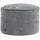 I.C.O.N. Pouf 55 x 35 x 55 cm Grau