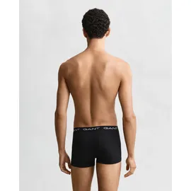 GANT Trunk Boxershorts schwarz M 3er Pack