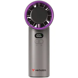 Verbatim Cool n Go IceTouch 15,58 cm Tischventilator Grau
