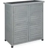 Relaxdays, Gartenhaus + Gartenschrank, Gartenschrank
