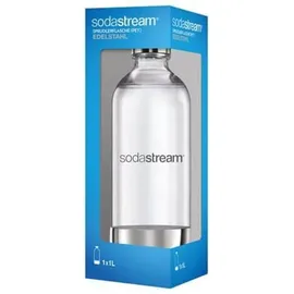 SodaStream PET-Flasche 1 l edelstahl