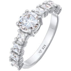 Elli Elli Ring Zirkonia Verlobung Eternity 925 Silber Ringe   Damen 