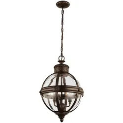 Adams Kronleuchter bronze Feiss FE-ADAMS-3P-BRZ