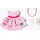 BABY BORN Kleid Pin-Play Rosa (43 cm)