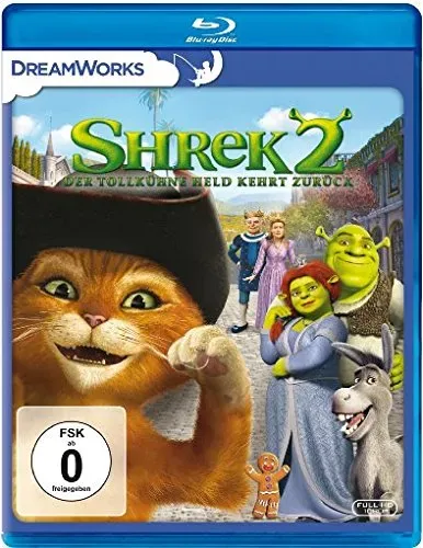 Shrek 2 - Der tollkühne Held kehrt zurück [Blu-ray] (Neu differenzbesteuert)