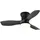 GLOBO Deckenventilator 1-flg. Ø 61 cm schwarz
