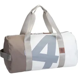 360Grad Reisetasche Pirat Weiß/Persenning Taupe/Grau/Bei Violett 