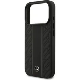 Mercedes-Benz iPhone 17 Pro Leder Case mit MagSafe schwarz