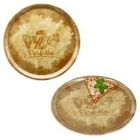 Mambocat Perfetto Pizzateller Ø 31,5 cm Gelb 2er Set