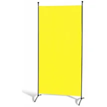 GRASEKAMP Stellwand 85 x 180 cm Gelb Metall