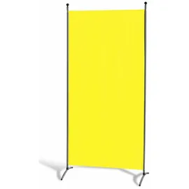 GRASEKAMP Stellwand 85 x 180 cm Gelb Metall