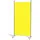 GRASEKAMP Stellwand 85 x 180 cm Gelb Metall