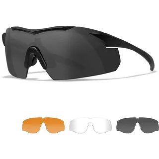 Wiley X │ WX Vapor | Sportsbrille Herren | Schutzbrille Sonnenbrille │ Taktische Militärische Airsoft Brille │ Laufbrille Radfahren Fahrt Wandern Fischen Outdoor MTB Brille - S-XXL