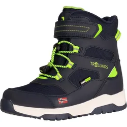 Kinder Winterschuhe Lofoten PRO Marine/Vipergrün 34