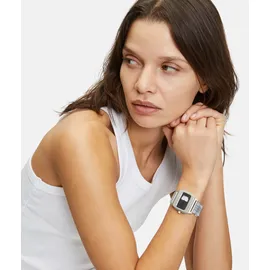 Liebeskind Berlin "Vinyl Vision", silberfarben, Armbanduhren, Damen, Quarzuhr, Armbanduhr, Damenuhr, LT-0390-MQ - Silber