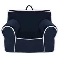 KOMFOTTEU Kindersessel Kindersofa, mit Relaxfunktion blau