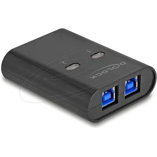 DeLock USB 5 Gbps Switch für 2 PC an 1 Gerät