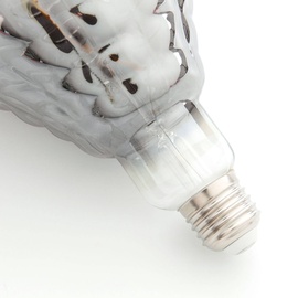 Kare LED-Lampe E27 3,4 W 2.200 K Riffle Ball