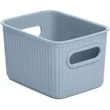 Tatay Aufbewahrungsbox Baobab 12,5 x 16,4 x 10 cm 10-tlg. blau