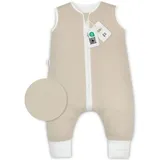 Ehrenkind Ehrenkind® Schlafsack mit Füßen 2.5 TOG | Bio-Baumwolle | Ganzjahres Baby Schlafsack | Oeko-Tex | für Winter und Sommer - 70