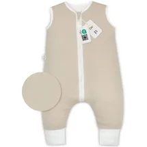 Ehrenkind Ehrenkind® Schlafsack mit Füßen 2.5 TOG | Bio-Baumwolle | Ganzjahres Baby Schlafsack | Oeko-Tex | für Winter und Sommer - 70