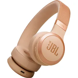 JBL Kopfhörer "LIVE 670NC", beige, B:7,3cm H:7,3cm T:3,7cm, Kopfhörer, Bluetooth On-Ear-Kopfhörer