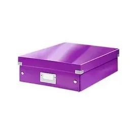 Leitz Aufbewahrungsbox Click & Store 28,1 x 10 x 37 cm 1-tlg. lila