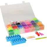 van manen's handelsonderneming Loom Bands Set 5600tlg in Box mit Zubehör