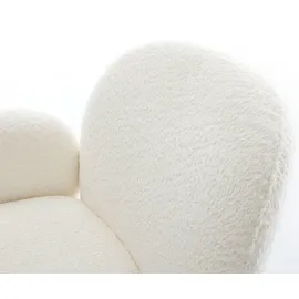 DeLife Nube-Flex Bouclé Weiß