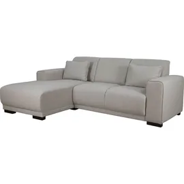 Home Affaire "BORNHOLM L-Form, B: 234 cm - OTTO. Verlässliche Qualität.", beige, B:234cm H:85cm T:162cm, 100% Polyester, Sofas, Ecksofa, Recamiere links oder rechts bestellbar, Wellenfederung, inkl. 2 Kissen