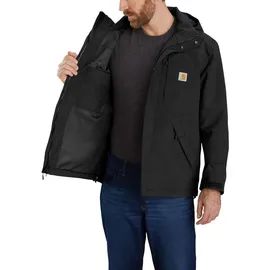 CARHARTT Shoreline Textiljacke wasserdicht Schwarz - XXL