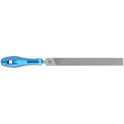PFERD Werkstattfeile mit Heft Flachstumpf 150mm Hieb 1 für grobe Zerspanung, Schruppen