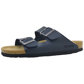 Rohde Grado Schuhe Sandalen Pantoletten Clogs, Größe:46 EU, Farbe:Blau