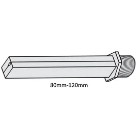 HOPPE Wechselprofilstift Schraubstift 8 x 120 mm