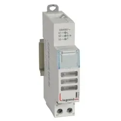Legrand 412932 Meldeleuchten CX3, LED, 3 Phasen-Kontrolle (3x Farblos), 230/400 VAC, 1TE 1