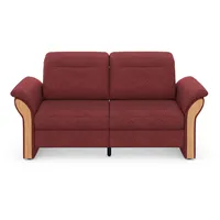 3-Sitzer HOME AFFAIRE "Dangast", lila (chianti), B:200cm H:92cm T:102cm, Luxus-Microfaser EUPHORIA 100% Polyester;Luxus-Microfaser Lederoptik 100% Polyester;Easy Care 100% Polyester, Sofas, Kopfteilverstellung, wahlweise auch mit motorischer Relaxfunktion