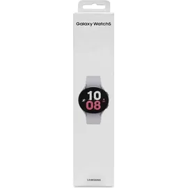 Samsung Galaxy Watch5 Silver 44 mm BT Sport Band White