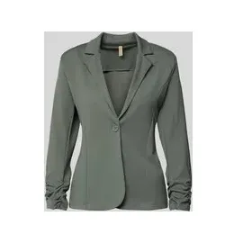 Soyaconcept Blazer mit Raffungen Modell 'Siham', Khaki, L
