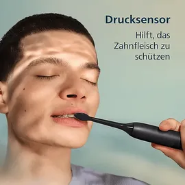Philips Sonicare 4100 Series HX4044/52 Schwarz + Reiseetui