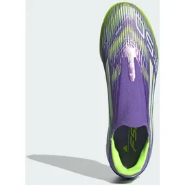adidas F50 League Laceless Herren Purple Rush/Cloud White/Lucid Lemon 46